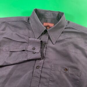 John Phillip Designed in London Mens XL Button Down Shirt Dress